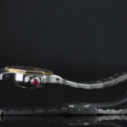 Cartier Octagon Burgundy Lady